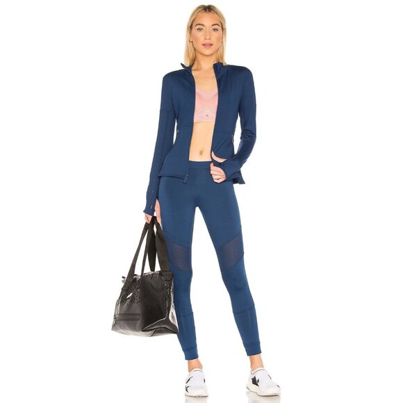 Adidas By Stella McCartney P Ess Mystery Blue  Tights - Picture 1 of 13